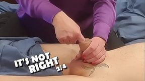 Stepmom is pushing her finger deeper and deeper into my urethra. Path 2.