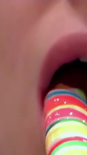 Sucking Lolly Featuring Danielle Maye