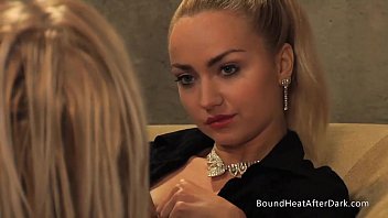 Lesbian Madame Can&#039_t Take Her Eyes Off Young Slaves Body