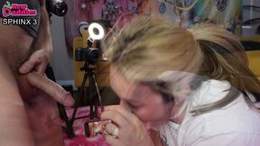 blowjob fairy 7: big butt asian hotwife milf gives me a surprise face fuck :)