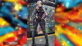 white hot: the platinum blonde ai generated party phenomenon!