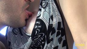 Sexy MILF in Hot High Heels Footjob POV