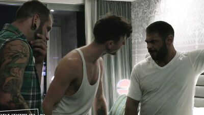 'Who Fucks Me Hardest?' Bottom Boy's Lovers Fight For His Ass - DisruptiveFilms