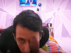 levou pra casa e deu pica preta na garganta da puta