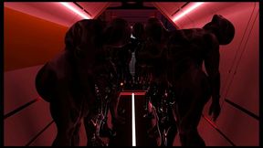 star pheriphery [ futanari hentai game ] ep.16 femboy ass caught and ready for an android futa gangbang !