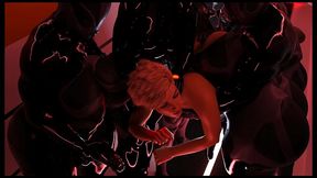 star pheriphery [ futanari hentai game ] ep.16 femboy ass caught and ready for an android futa gangbang !