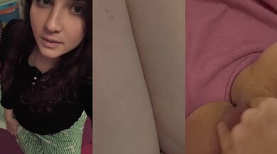 Big boob brunette squirts solo shaking orgasm no limits