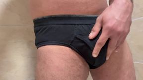Muscular Man Nude Hairy Cock Undress