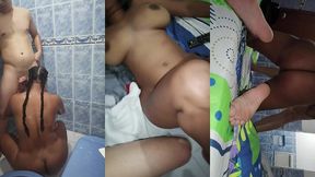 penetrando puta tetona migrante.