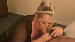 Honey's Huge Financial F**k &mdash;  Spilling Her Husbands Cash &mdash;  Drowning His Debts in Our Love