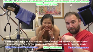 $CLOV Become Doctor Tampa &amp; Give Gyno Exam To &nbsp;Raya Nguyen As Part Of Her University Physical!