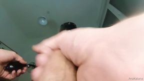 Sub AnaKatana Face Slapped Choked Deepthroated in Latex Hood Destroyed