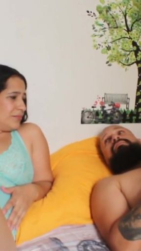 I have to stay in the same bed with my stepmom and we end up hot and fucking until she makes a Creampie - Porn in&hellip;   Clip 1