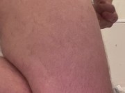 Prepping straight male ass for when wife finally pegs me