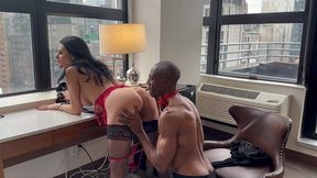 piper press gets her mouth trained