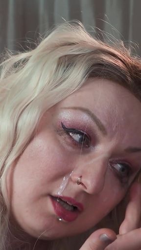 Horny Bride Pisses on Toilet &amp; Begs Future Stepson to Stretch Her Pussy &amp; Ass Before the Wedding   Clip 3