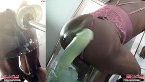 members only bonus! ( 2 angles ) ass monkey s ass lips - gay sex bottom bitch deep anal in panties - angle 2/6 of 6