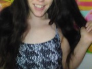 Sexy Chubby Cellulite PAWG Shows New Swimsuit Bathing Suit Swimsuit Stretchy Fabric Cute Girl Pale