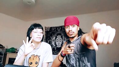 Brazilian Petite Gostosa Gets Live Reaction to Her First Porn Video