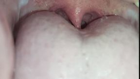 Open Mouth with Visible Uvula