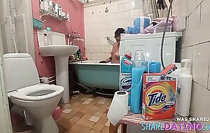 my stepsister in the shower, and she was willing to suck me off