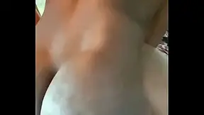 Granny with a narrow hole takes it in the backseat