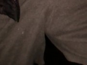 Late Night Jogging (no UNDERWEAR) in SLOW MOTION ** FREEBALLING **