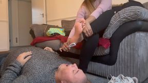 Human Pedicure For Miss Kassy