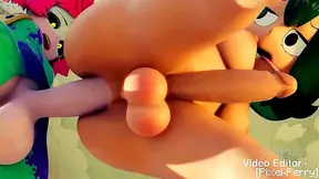 Mina Ashidos Hot Tryst with Tsuyu Unfolds in My Hero Academia Desires