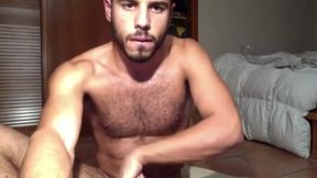 Peludo Latino Solo Webcam Con Gran Consolador Y Culo With Rose Bud