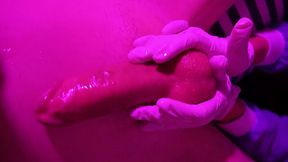 Asian masseuse works wonders with her tender hands and fingers