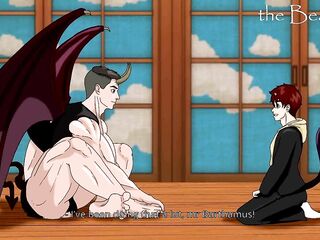 INCUBUS' REBIRTH - Cockvore Muscle Growth Animation