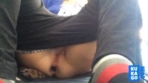 First Orgasm On A Plane! - MILF Amateur Porn