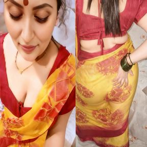 Marathi stepmom sharda fucking with her stepson young  best friend  she is talking clearly Marathi voice and moaning loudly