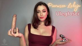 Pierwsza lekcja uleglosci POV - Polish Language - [FHD MOV] | Lady Perse