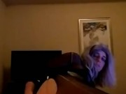 Stuffing my greedy boi pussy