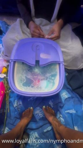 I Just Love My Pedicures 🦶🏾