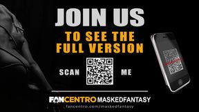 Masked Fantasy Game Part No 9 - can she make him orgasm without cum? TRAILER
