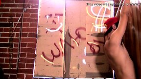 Getting cocksucking on gloryhole