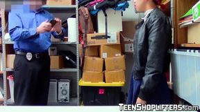 Stepmom rides cock while young Asian babe watches