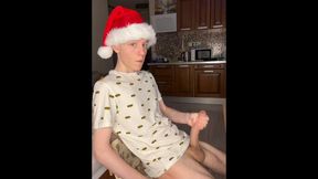 Naughty Solo Session Floods Twink Abs With Cum