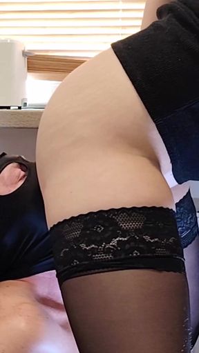 Wife Invited Sex Slave to Lick Her Pussy. Ep 21021