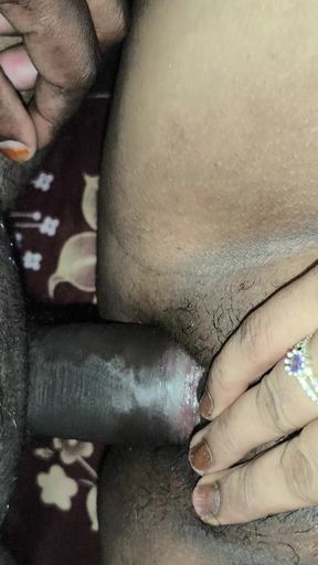My wife's stuff was so masterfully black that it was a delightful pleasure.