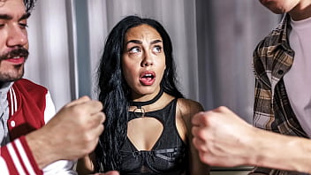 Teen babe gets hardsex with POV focus on her big butt