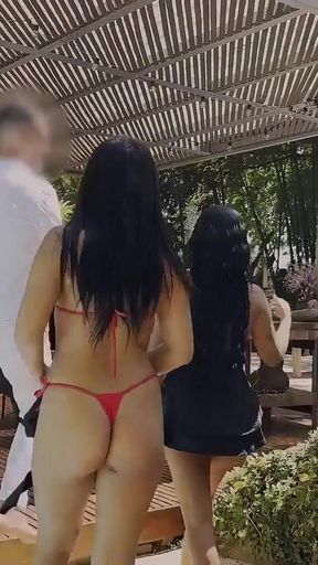 My two LATINA STEPSISTERS snuck into my room... ended up sharing my BIG COCK in an AMATEUR THREESOME   Clip 1