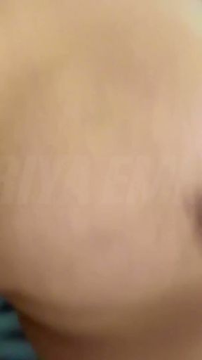 Indian hot Aunty Adiya showing big boobs fingering hairy pussy   Clip 1