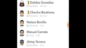 Universitario tocandose rico