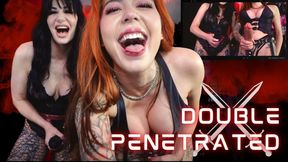 DOUBLE PENETRATED - Princess Onyx & Mistress Nyxon