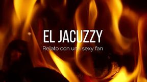 Me cogieron en un jacuzzi voz real con una fan