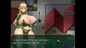 You Can'_t Corrupt Me! Naive Elf [ TABOO Hentai Game ] Ep.2 her boobs are to big for the bunny suit craftman !
